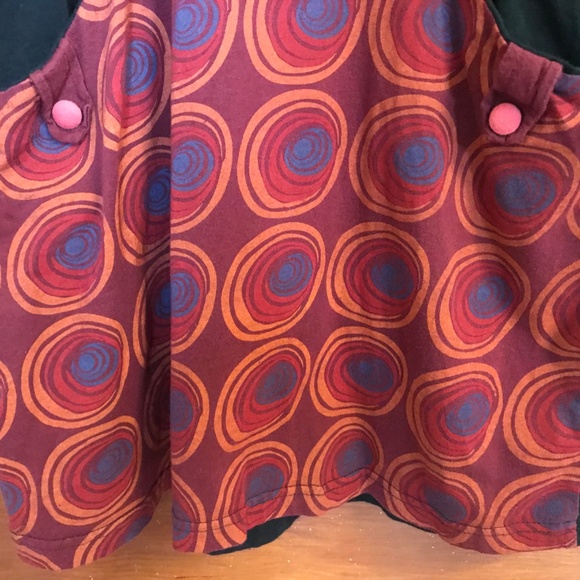 Adria Mode Colourful Dress with Pockets - Picture 2 of 7